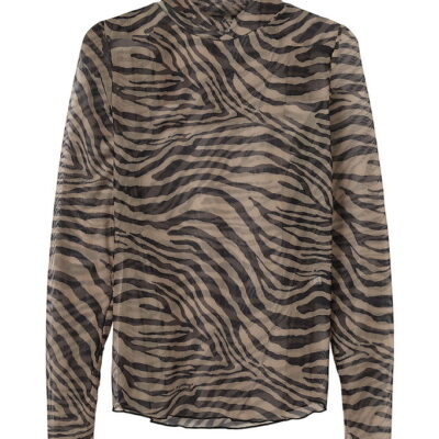 Sofie Schnoor Bluse - Mesh - Calliesy - Brown