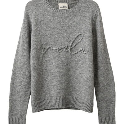 Sofie Schnoor Bluse - Strik - Grey Melange
