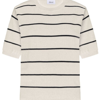 Grunt T-shirt - Strik - GrFerro - Off White Stripe