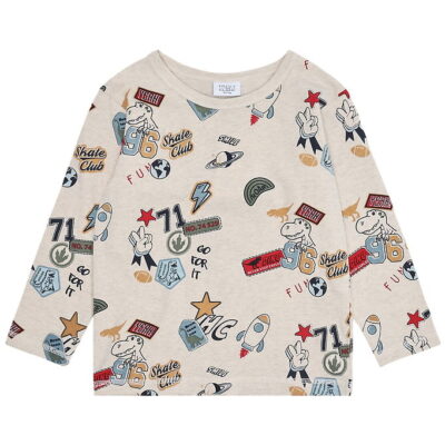 Hust and Claire Bluse - HCAnton Badges - Wheat Melange
