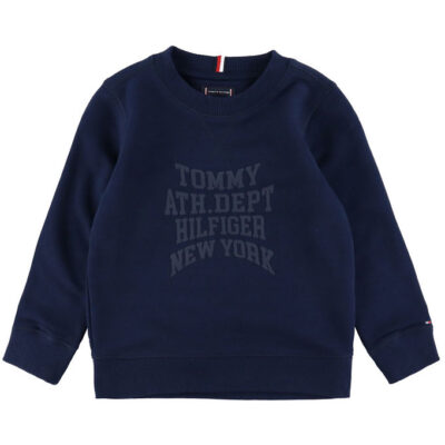 Tommy Hilfiger Sweatshirt - Athletic Varsity - Dark Night Navy m