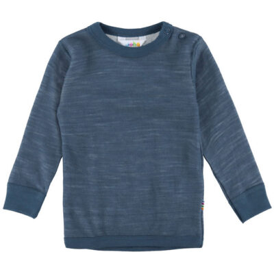 Joha Bluse - Uld/Bambus - Dark Denim
