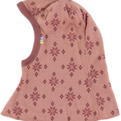 Joha Elefanthue - 2-lags - Uld/Bomuld - Rose m. Snefnug