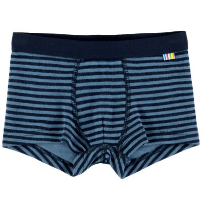 Joha Boxershorts - Uld - Blå m. Striber
