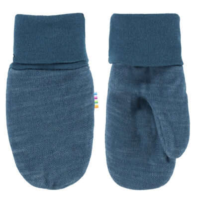 Joha Luffer m. Tommel - Uld/Bambus - Dark Denim