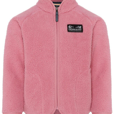 Didriksons Fleecejakke - Gibbs - Heather Pink