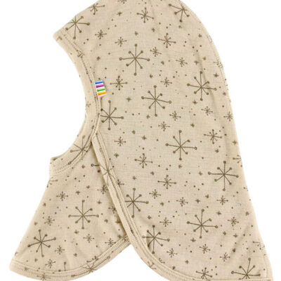 Joha Elefanthue - Uld - 2-lags - Beige m. Stjerner