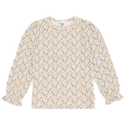 Hust and Claire Bluse - Rib - Alma - Whisper Melange