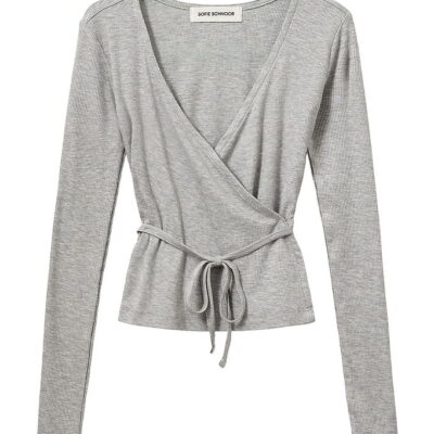 Sofie Schnoor Cardigan - Joodysy - Grey Melange