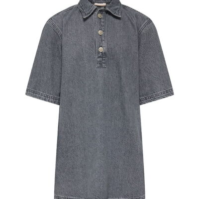 Kids Only Kjole - Denim - KogGry - Grå