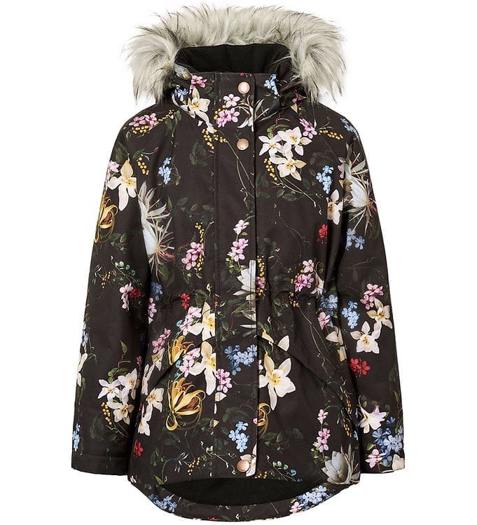 Molo Vinterjakke - Cathy Fur - Paisley Flowers