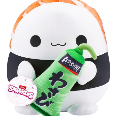 Snackles Bamse - 35 cm - Laksen Eva m. Wasabi