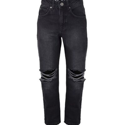 Hound Jeans - Wide w/ Holes - Black Denim