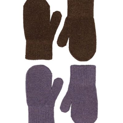 CeLaVi Luffer - Uld/Polyester - 2-pak - Moonscape m. Glimmer