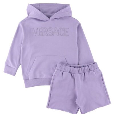 Versace Sweatsæt - Orchid m. Logo