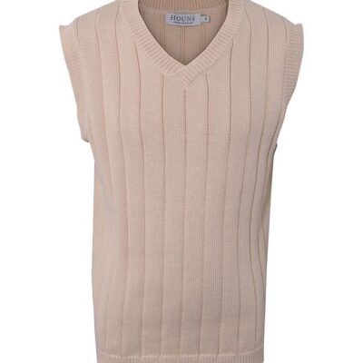 Hound Vest - Strik - Sand