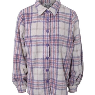 Hound Skjorte - Ternet - Hvid/Rosa/Lilla/Beige