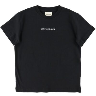 Sofie Schnoor T-Shirt - Black m. Logo