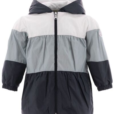 Moncler Jakke - Narye - Hvid/Lyseblå/Navy
