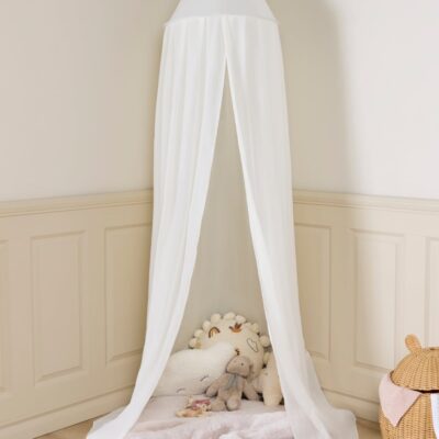 Alice & Fox Veil Sengehimmel, Linen White