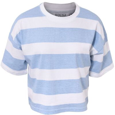 Hound T-shirt - Crop - Light Blue
