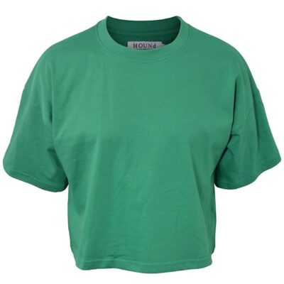 Hound T-shirt - Crop - Power Green
