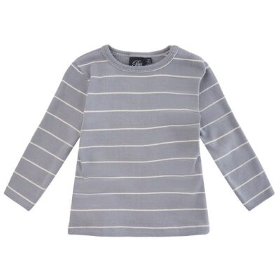 Sofie Schnoor Bluse - Stribet - Stone Blue