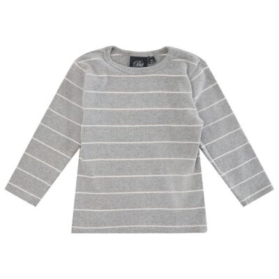 Sofie Schnoor Bluse - Stribet - Grey Melange