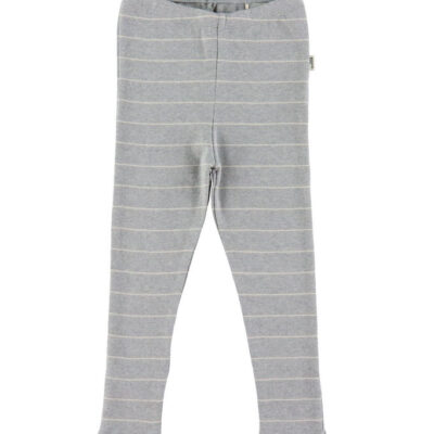 Sofie Schnoor Leggings - Stribet - Grey Melange