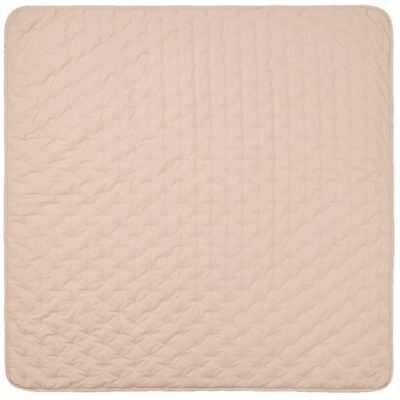 MarMar Tæppe - Quiltet - 120x120 - Alida - Beige Rose