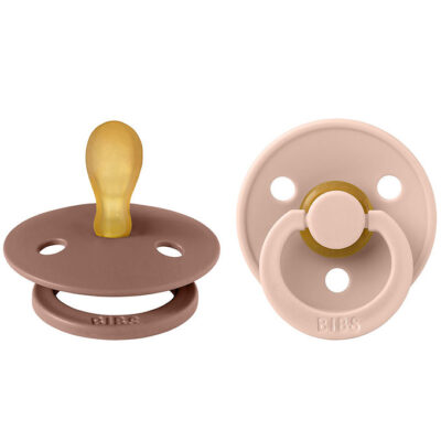 BIBS - Sutter Colour symmetrisk 2-pak - Beige/Brun - Str. 1