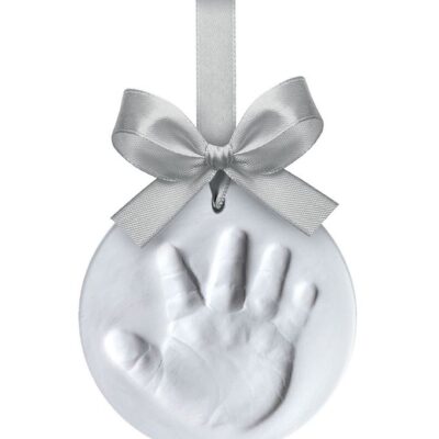 Dooky Ophæng - Happy Hands Ornament Kit - Silver Ribbon