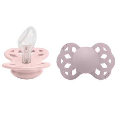 BIBS Infinity Sutter - 2-pak - Str. 2 - Anatomisk - Blossom/Dusk