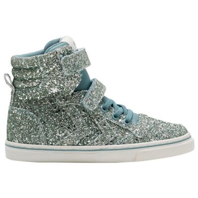 Hummel Støvler - Slimmer Stadil Glitter Jr - Mineral Blue