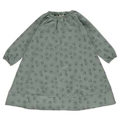 Gro Kjole - Fijle - Grey Green