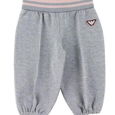 Emporio Armani Bukser - Gråmeleret m. Rosa
