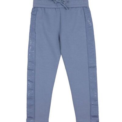 Emporio Armani Bukser - Støvet Blå m. Logostribe