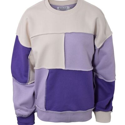 Hound Sweatshirt - Crew Neck - Lavender