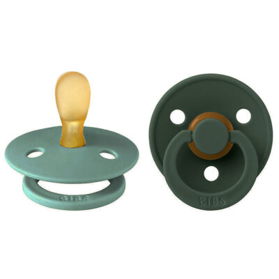 BIBS - Sutter Colour symmetrisk 2 PACK - Sage/Hunter Green - Str. 1