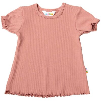 Joha T-shirt - Rib - A-shape - Rosa
