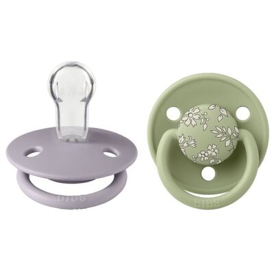 BIBS X Liberty De Lux Sutter - 2-pak - Onesize - Rund - Capel/Sa