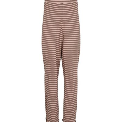 Sofie Schnoor Girls Bukser - Stribet - Warm Brown