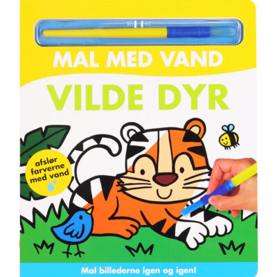 Alvilda Malebog - Mal med Vand - Vilde Dyr