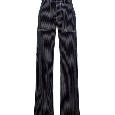 Sofie Schnoor Girls Jeans - Dark Blue Stribet