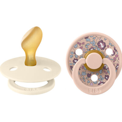 BIBS X Liberty Colour Sutter - 2-pak - Str.2 - Anatomisk - Blush
