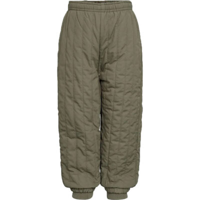 Sofie Schnoor Termobukser m. Fleece - Vitos - Kaki Gree