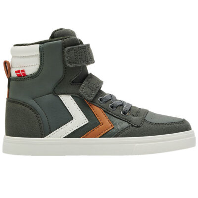 Hummel Støvler - Slimmer Stadil Leather High JR - Forest night