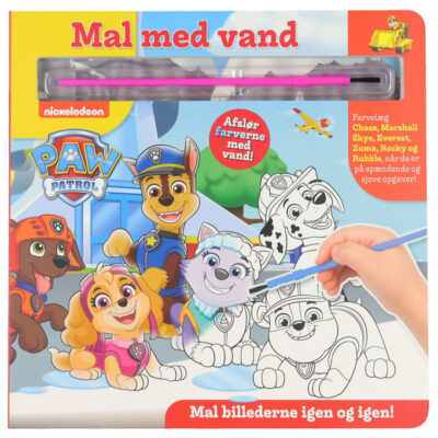 Alvilda Malebog - Mal Med Vand - Paw Patrol