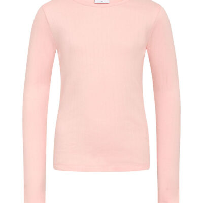 Grunt Bluse - Rib - Dopim - Pearl Pink