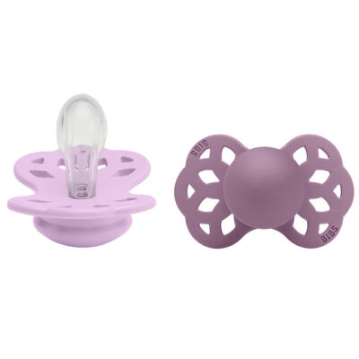 BIBS Infinity Sutter - 2-pak - Str. 1 - Symmetrisk - Violet Sky